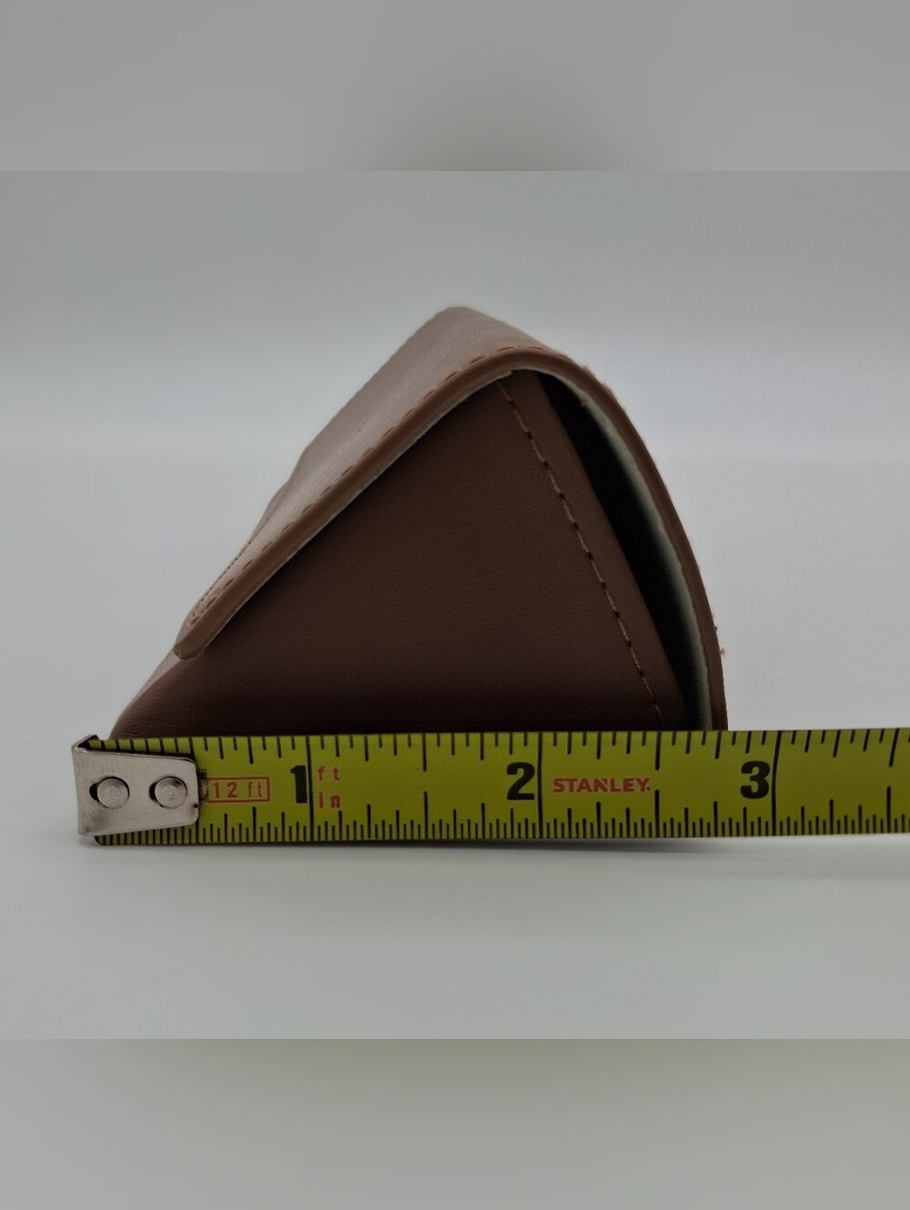 BURBERRY Folding Eyeglasses Sunglasses Case Tan Brown Collapsible Eyewear EUC - Picture 7 of 8